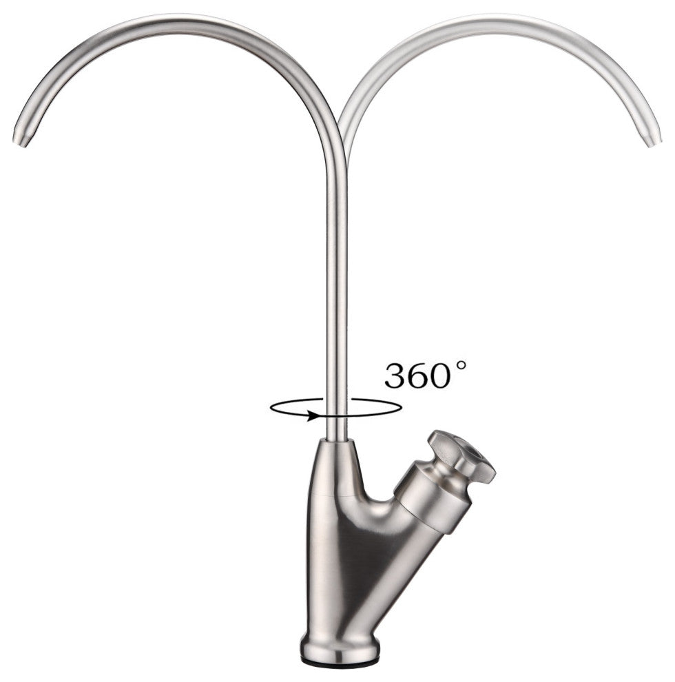 Givingtree Kitchen Water Filter Faucet, Drinking Water Faucet Brushed Nickel