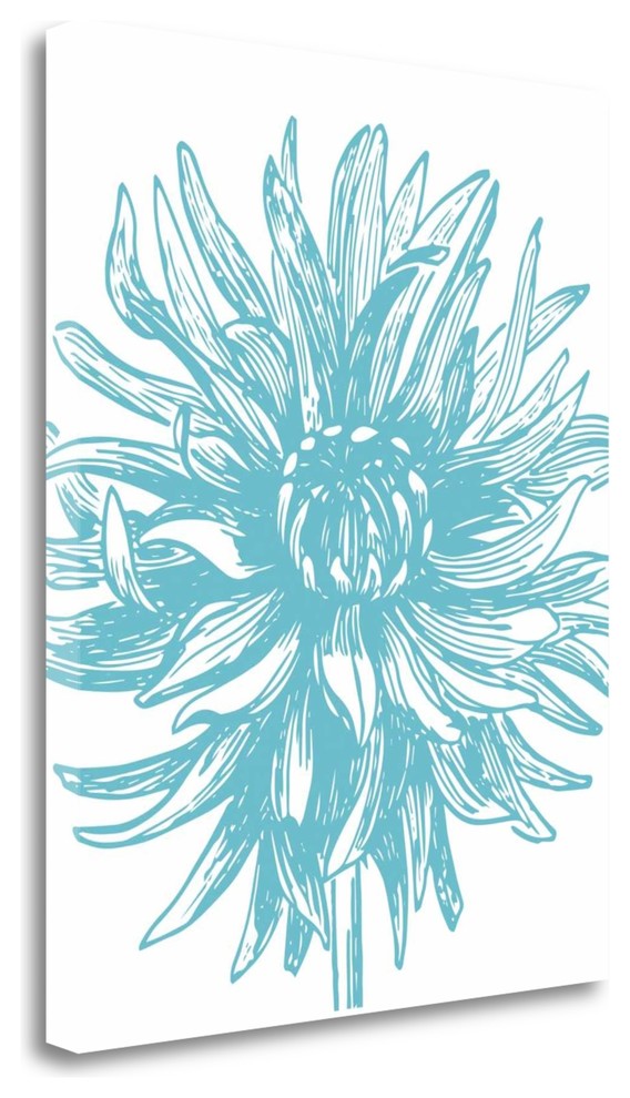 "Florette II" By Sabine Berg, Giclee Print on Gallery Wrap Canvas, Ready to Hang