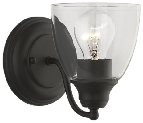 Montgomery 1 Light Black Vanity Sconce