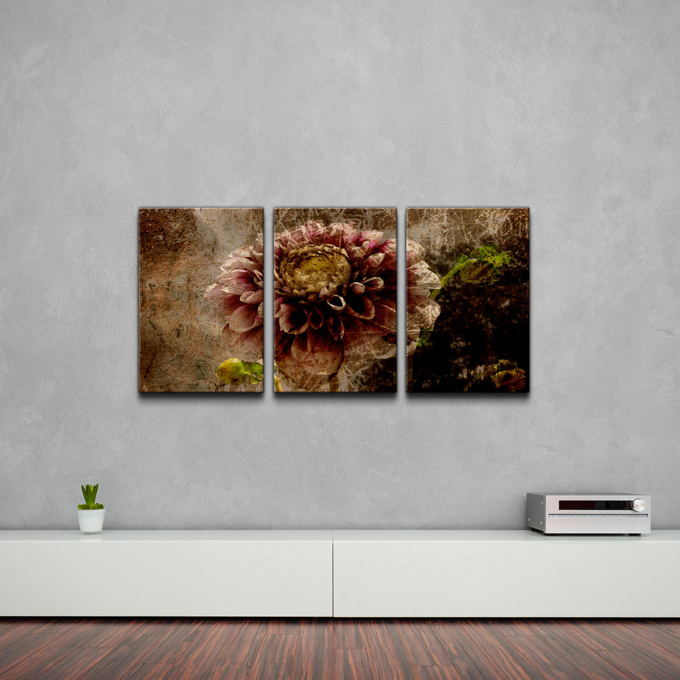Floral Canvas Wall Art, 3-Piece Set