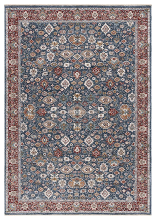 Safavieh Lauren Ralph Lauren Collection LRL1403 Rug, Blue/Red, 8'x10'2"