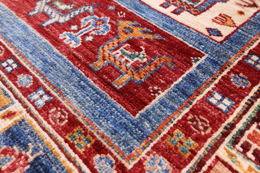 Tribal Persian Gabbeh Handmade Rug 2' 8" X 4' 0" Q10966