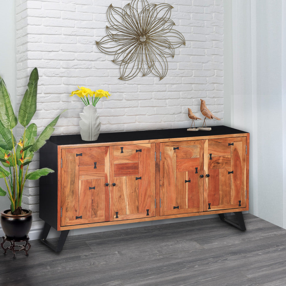 Everglades Acacia Wood Sideboard