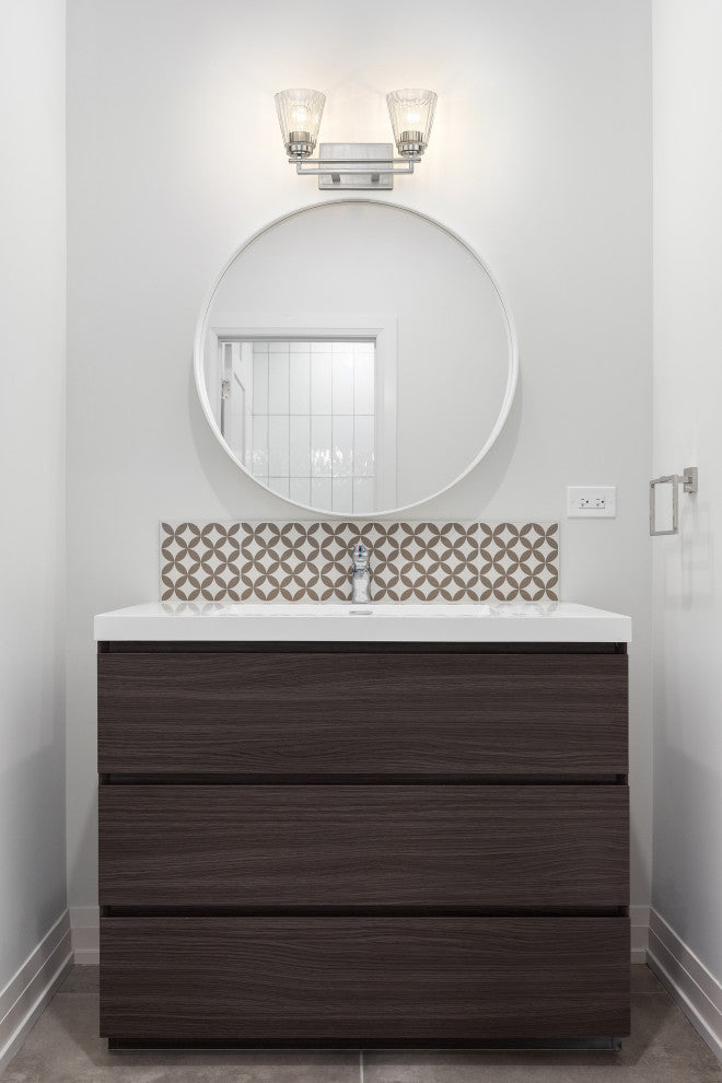 Z-LITE 2-Light Vanity, Brushed Nickel