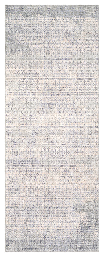 Surya Presidential PDT-2316 9'x13'1" Rug, Pale Blue/Green/Blue/Blue/Gray/Ivory