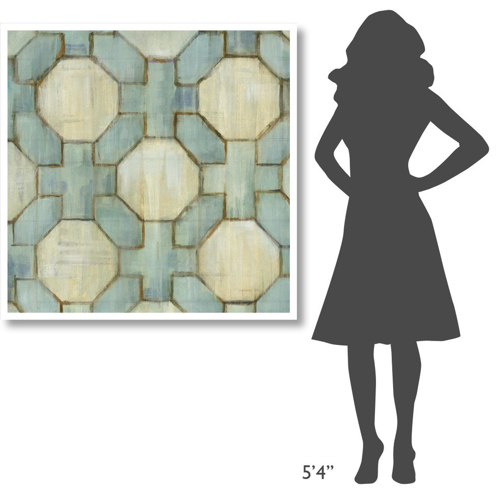 "Tile Element V" Digital Paper Print by Danhui Nai, 42"x42"