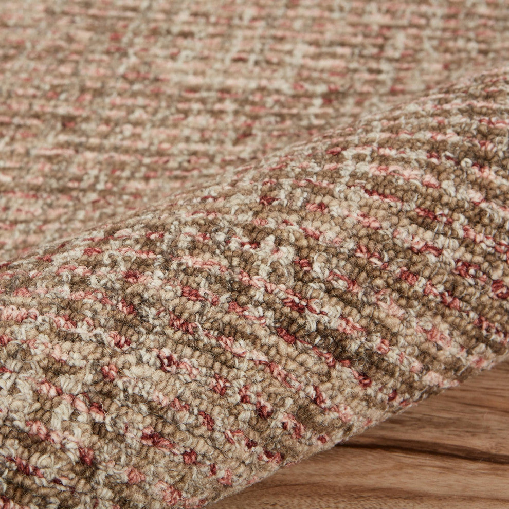 8" x 10" Brown Detailed Weave Area Rug