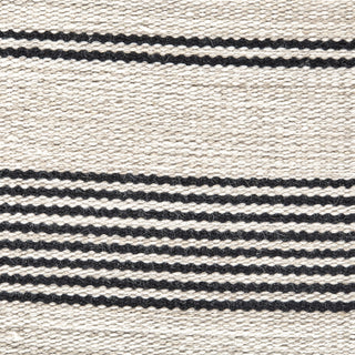 Weave & Wander Granberg Eco-Friendly PET Rug, Black, 4' X 6'