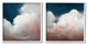 Flullfy Clouds Deep Blue Sky,24 x 24