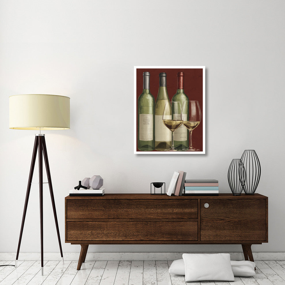 "Bistro Paris White Wine" Digital Paper Print by Janelle Penner, 30"x37"