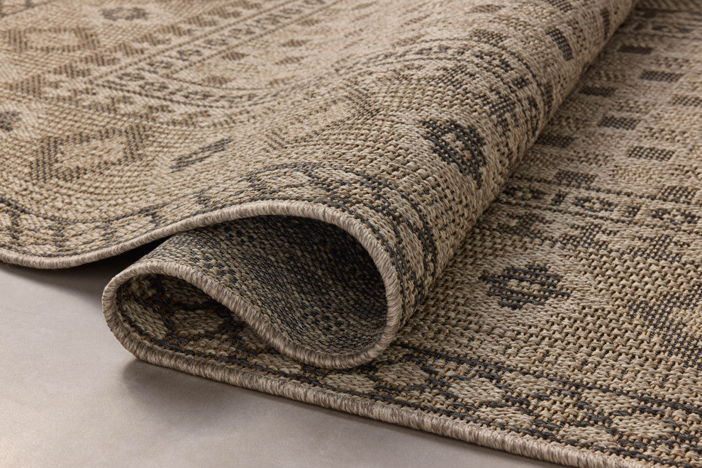Chris Loves Julia x Loloi Providence Dove / Charcoal 6''-3" x 9''-2" Area Rug