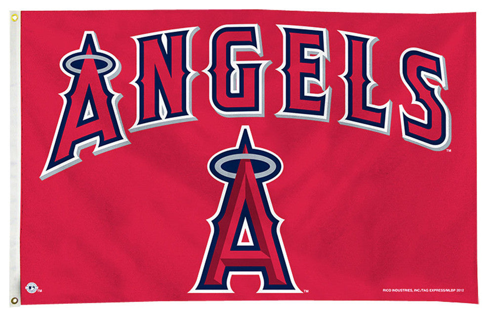 Los Angeles Angels of Anaheim - 3' x 5' MLB Polyester Flag