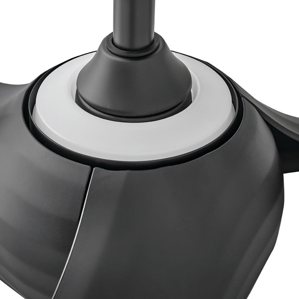 Hinkley Tiburon 56" Smart Fan, Matte Black