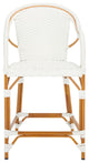 Safavieh California Counter Stool W Arm, White