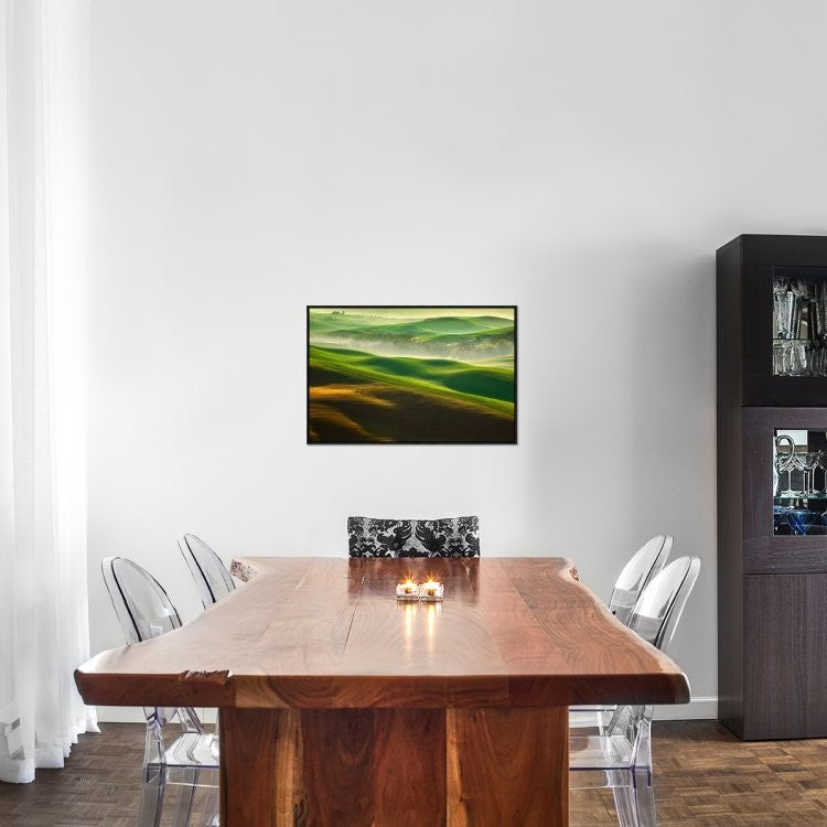 "Freedom" Framed Canvas Giclee by Krzysztof Browko, 31x20"