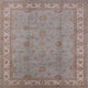 Ahgly Company Indoor Square Mid-Century Modern Area Rugs, 8' Square