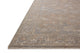 Chris Loves Julia x Loloi Louisa Stone / Multi 5'-3" x 5'-3" Round Area Rug