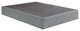 Benzara BM286446 Queen Folding Mattress Foundation Base, Polyester, Metal Frame