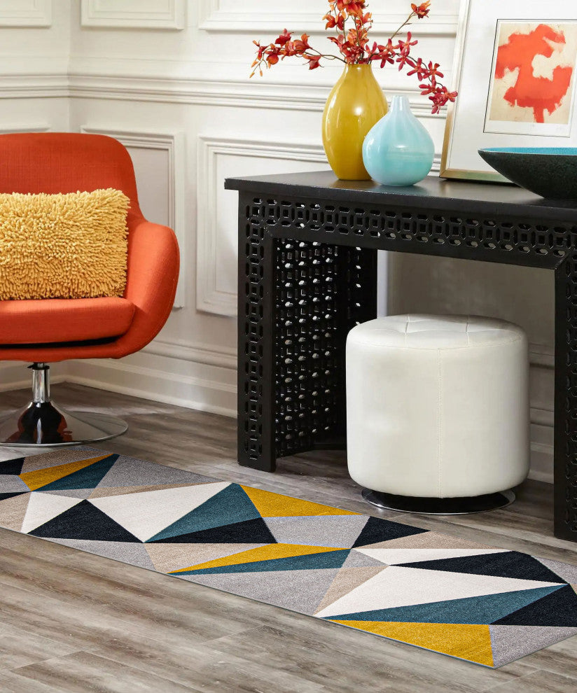 Aqua Gemma Area Rug