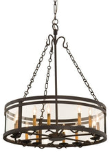 Kalco 5797BZ 12 Light Chandelier Morris Bronze