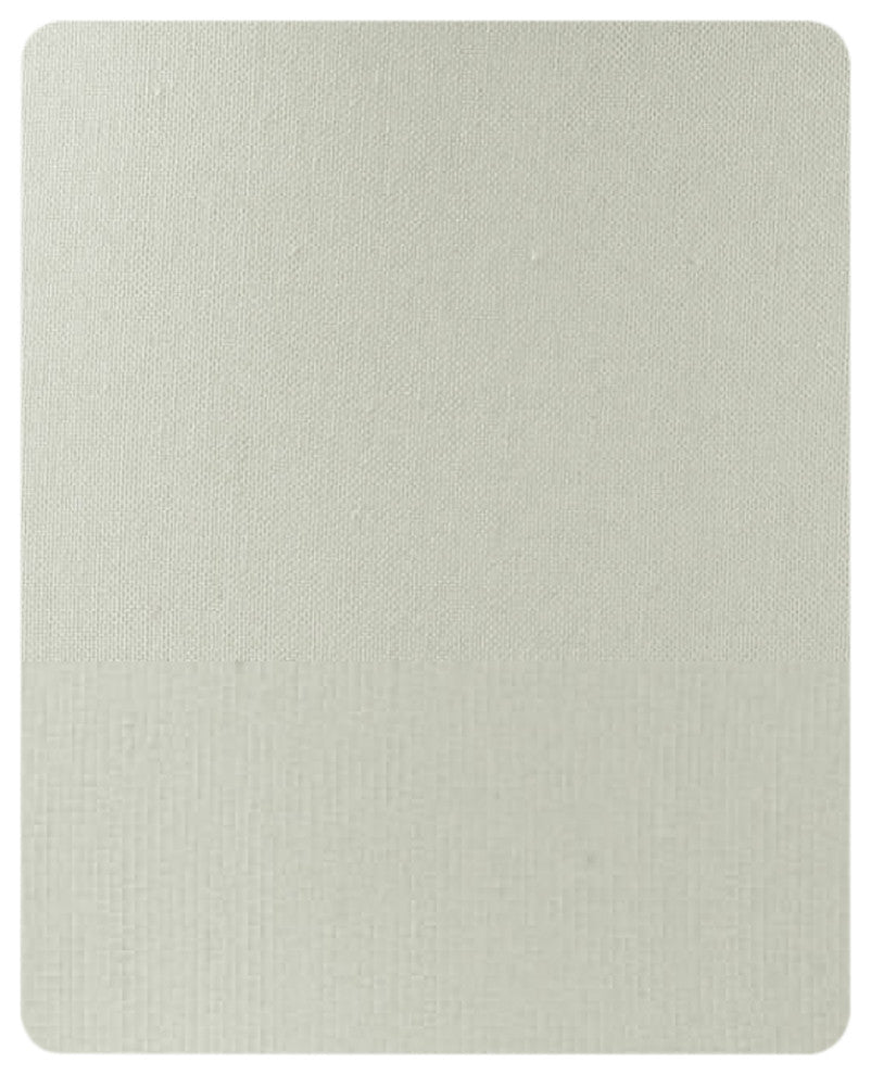 Hardback Shallow Drum Lampshade, Light Oatmeal Linen Fabric, 14x14x7
