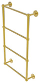 Prestige Skyline 4 Tier 30" Ladder Towel Bar, Groovy Detail, Polished Brass