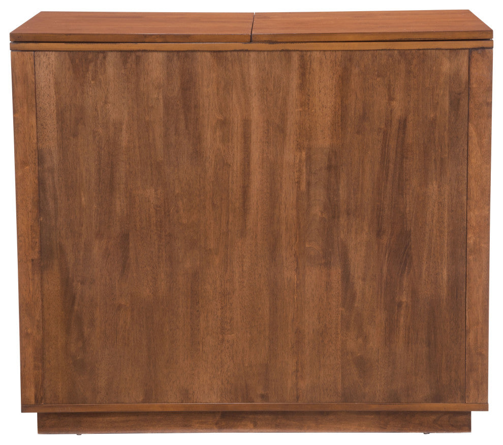 Linea Bar Cabinet Walnut