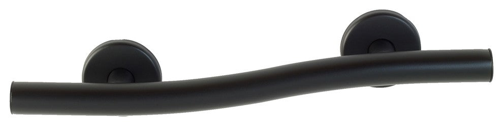 Life Line, Wave Bar, Matte Black, 36", Left Hand