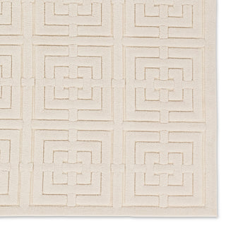 Jaipur Living Marvelle Geometric Cream Area Rug 5'3"X7'6"