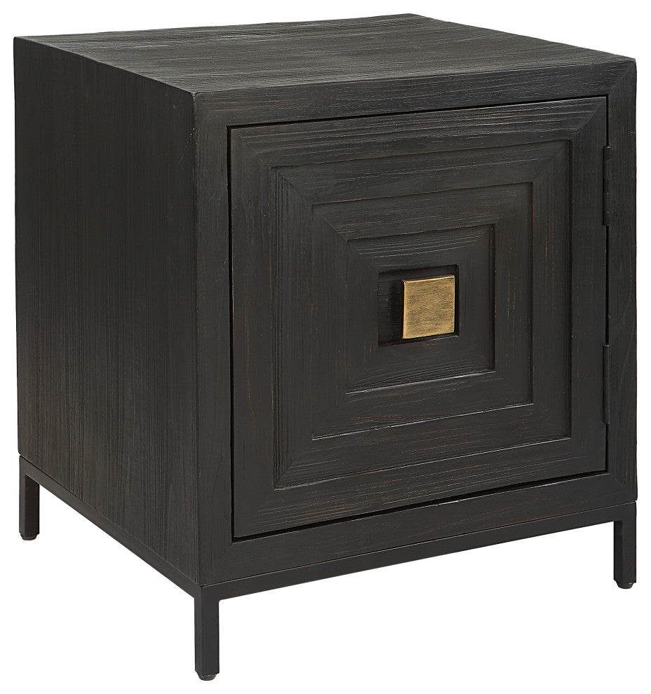 Uttermost 25290 Aiken Geometric Cabinet/End Table