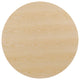 Dining Table, Round, Wood, Gold Brown Natural, Modern, Cafe Bistro Restaurant
