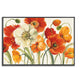 "Poppies Melody I" By Lisa Audit, Giclee Print On Gallery Canvas, Ready To Hang
