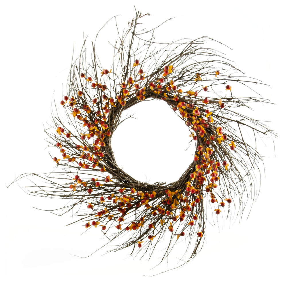 Bittersweet Sunburst Wreath
