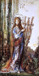 Gustave Moreau Satyrs, Gallery Wrapped Canvas Print, 15"x30"
