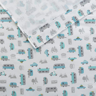 Intelligent Design Novelty Print Sheet Set, Pink Cats