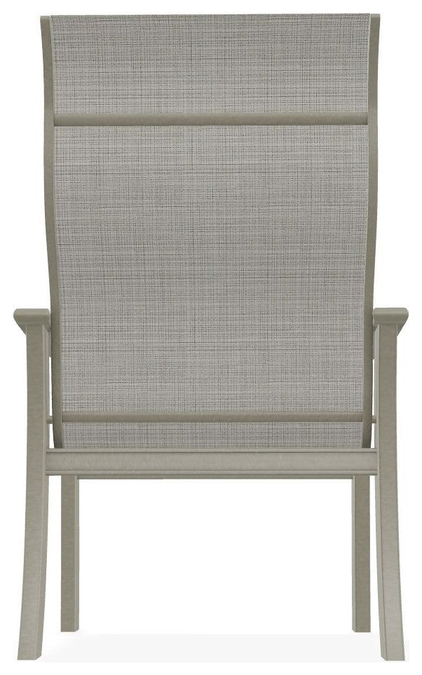 St. Catherine Sling Outdoor Armchair, Deacon/Storm