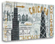 "Hey Chicago VIntage" By Michael Mullan, Giclee Print on Gallery Wrap Canvas