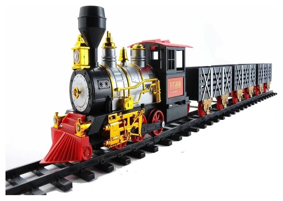 20-Battery Operated and Animated Classic Train Set With Sound