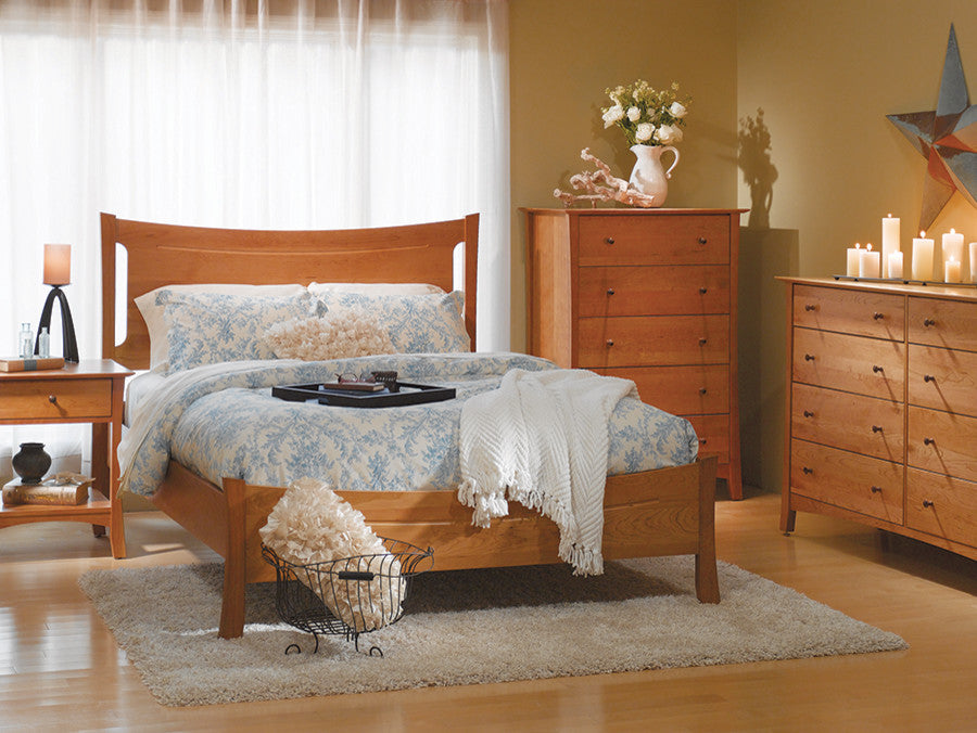 Armstrong 8 Drawer Double Dresser, Natural Cherry