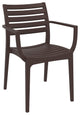 Compamia Artemis 5-Piece Outdoor Dining Set, Brown