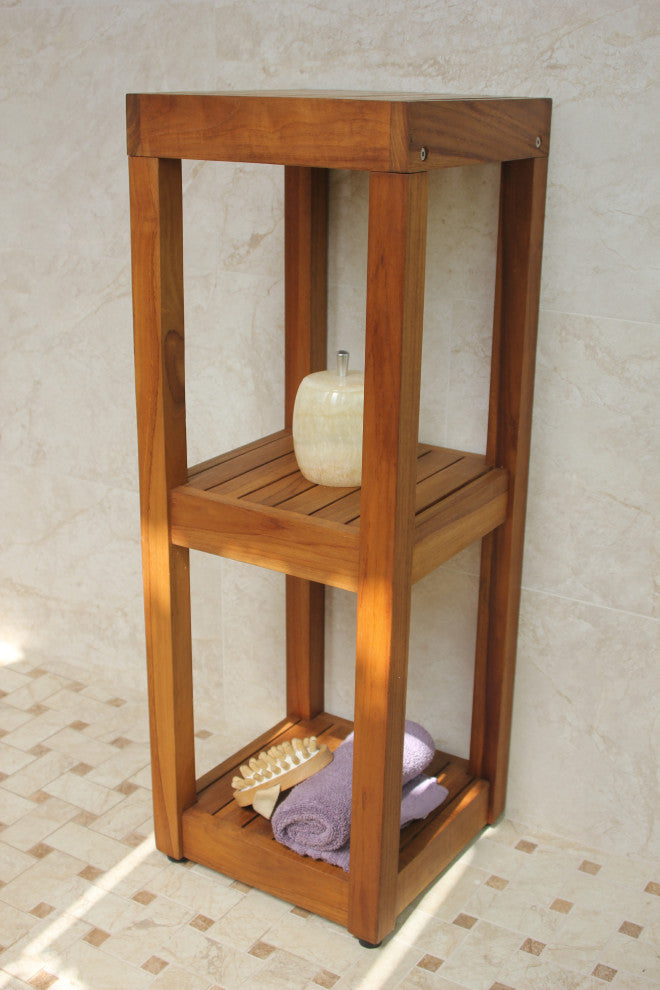 The Original Sula™ Square Three -Tier Bath Stand