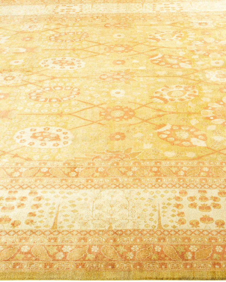 Mogul, One-of-a-Kind Hand-Knotted Area Rug Green, 8' 1" x 10' 10"