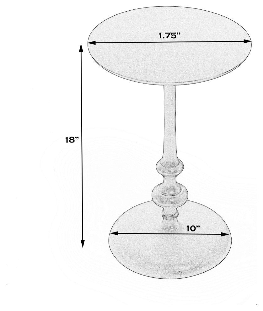 Ivanna Metal Side Table