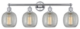 Innovations 616-4W-PC-G105 Belfast 4 Light Bath Vanity Light, Polished Chrome