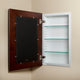 14x24 Fox Hollow Furnishings Mirrored Medicine Cabinet, Espresso
