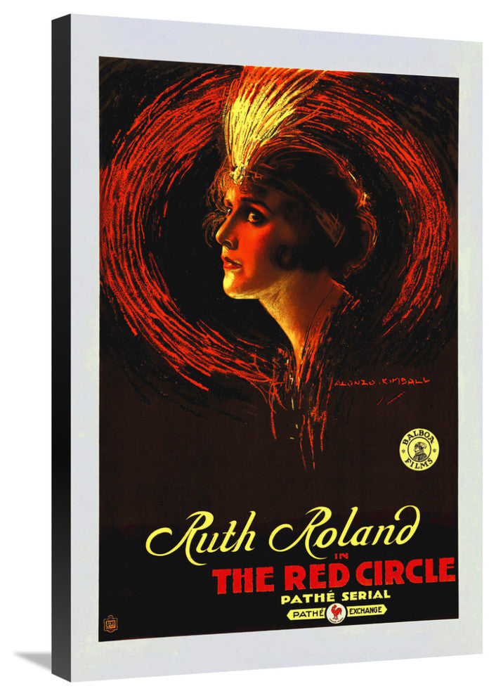 "The Red Circle" Stretched Canvas Giclee by Hollywood Photo Archive, 20x30"