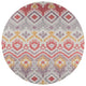 Indoor/Outdoor Sedona SN2 Passion Machine Washable 10' x 10' Round Rug