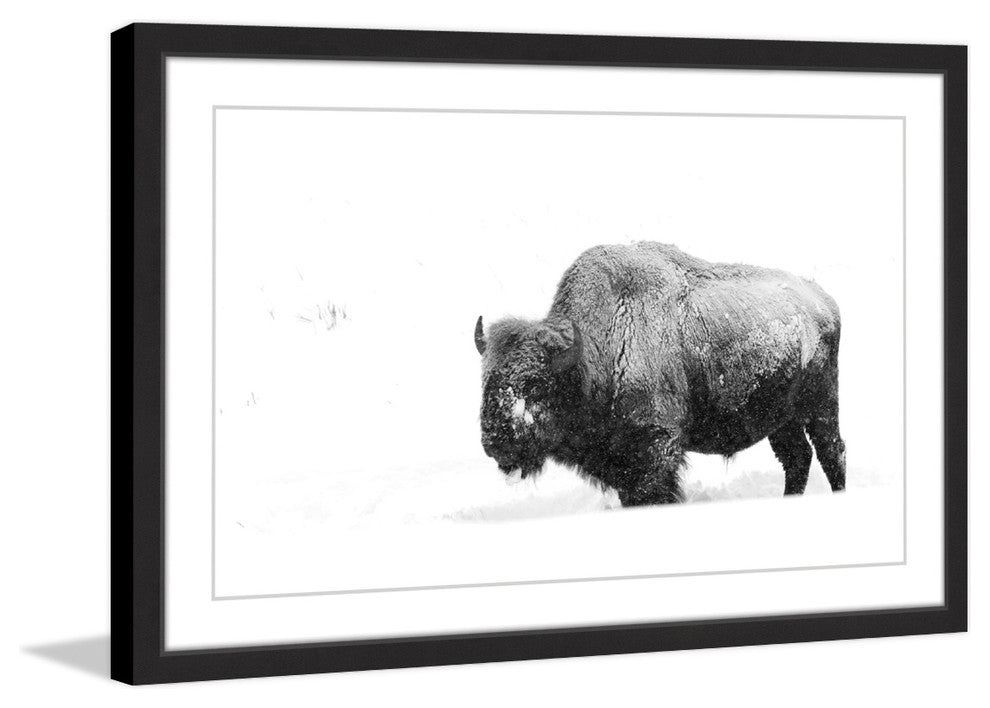 "Winter Coat" Framed Painting Print, 30x20