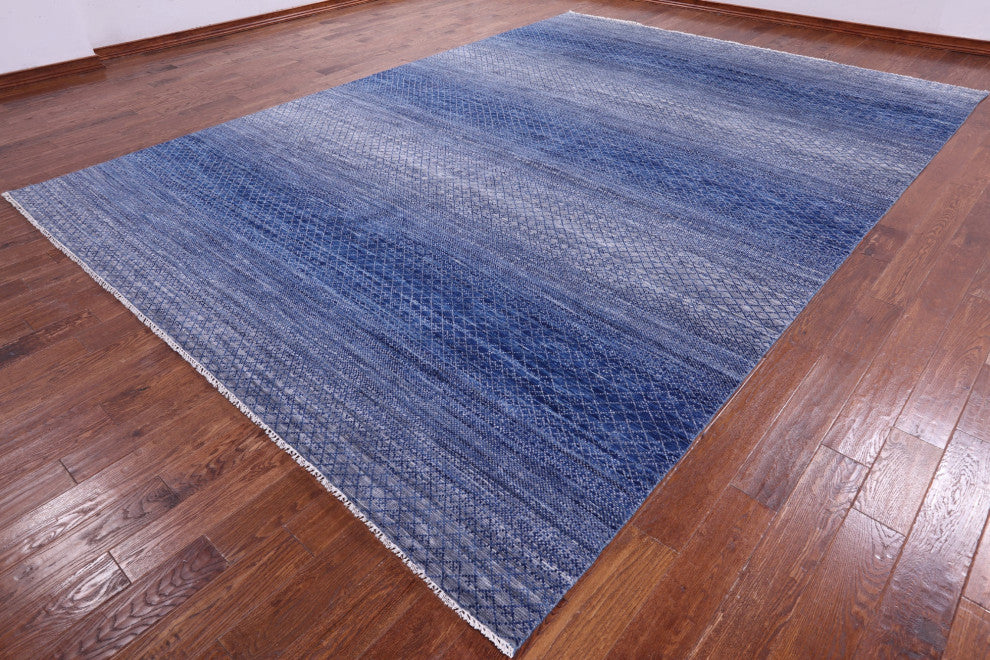 10' 0" X 14' 0" Hand-Knotted Savannah Grass Wool Rug - Q13184