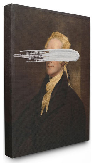 Paint Censored Hamilton Portrait Classical Design30x40